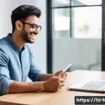 폰트 서브셋과 웹 최적화 - **Prompt: The Contrast of Website Speed: Frustration vs. Delight**
A diverse adult, casually dre...