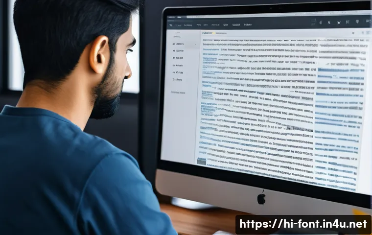 폰트 호환성 문제 해결 팁 관련 이미지 1